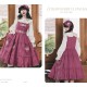NyaNya Strawberry Flowers On The Hill 5.0 JSK and One Piece(Reservation/10 Colours/Full Payment Without Shipping)